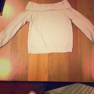 Off the shoulder sweater